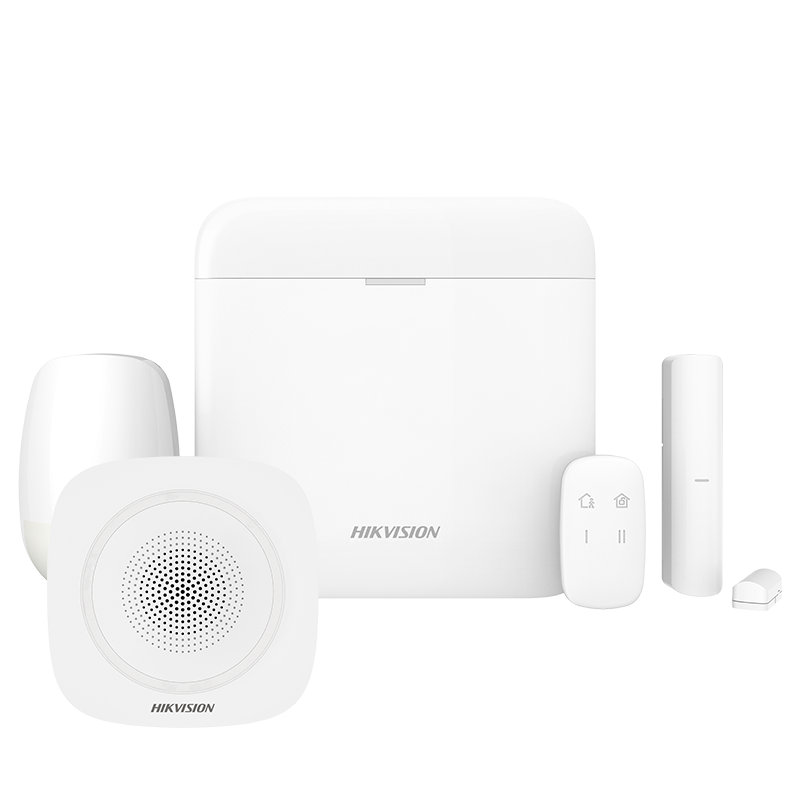 DS-PWA64-Kit-WB + DS-PS1-I-WB – Kit Alarme Sans Fil avec Sirène Intérieure 🚨🛡️