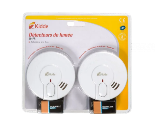 KIT Détecteur de fumée 29-FR Kidde